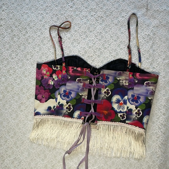 Custom corset tie back bustier - Picture 3 of 5